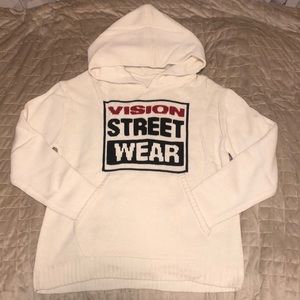 BRAND NEW Vision Streetwear knit Sweater w/ hood